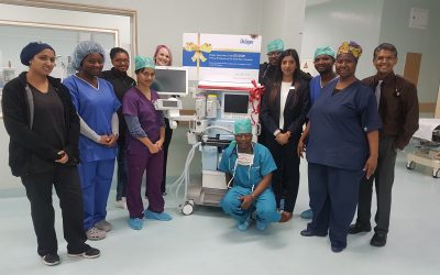Dräger is celebrating the delivery of Primus number 50 000 to Far East Rand Hospital
