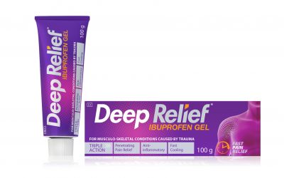 Deep Heat relaunch SA’s only ibuprofen gel, Deep Relief